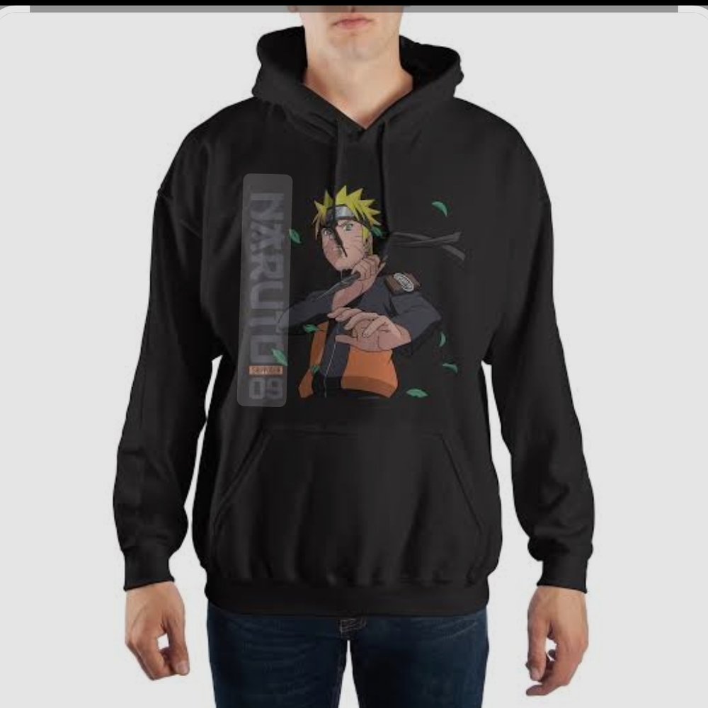Naruto Black‎ Graphic Hoodie